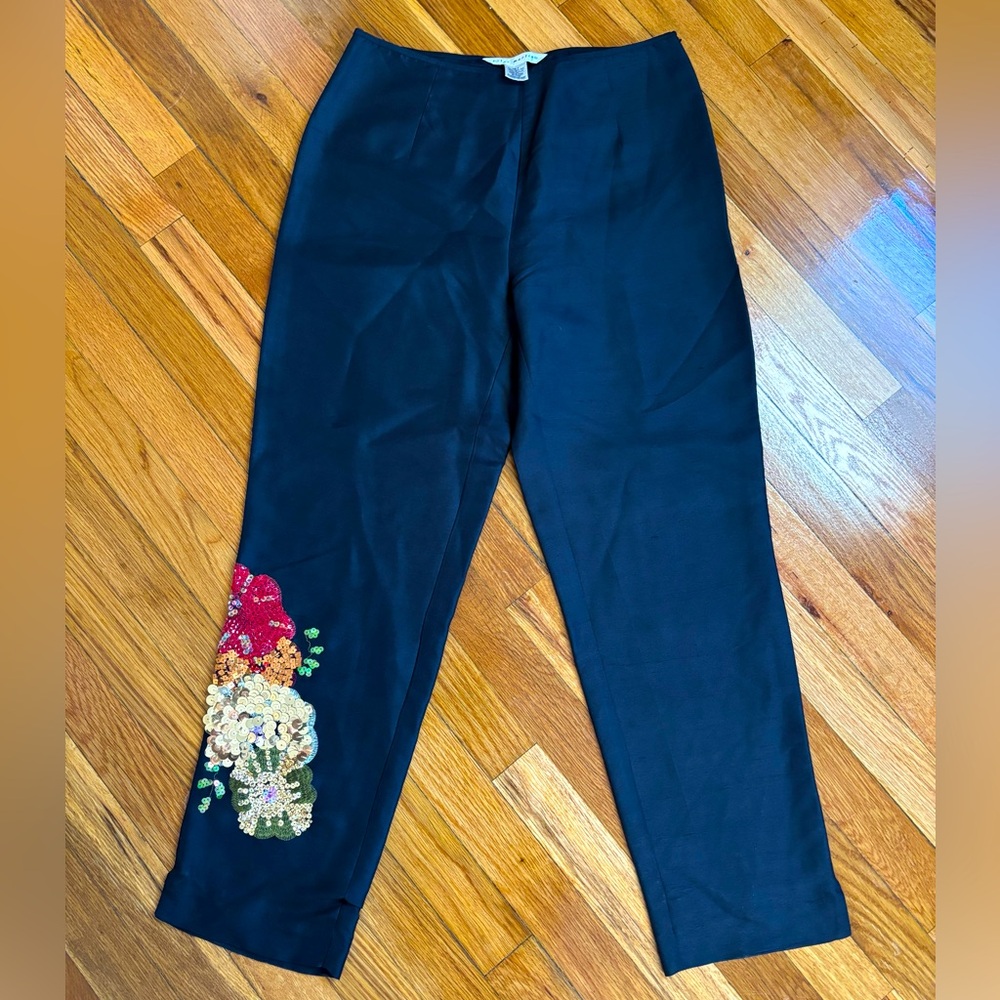 Vintage 80’s sequin silk pants